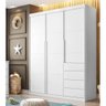 Guarda Roupa Infantil Pérola com 3 Portas - Branco - 1