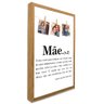 Quadro Personalizado com Foto Mãe em Moldura Caixa TACOLADO PAPEL DE PAREDE 20 x 30cm Moldura Caixa  - 5