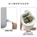 Ver imagem 4 de Nebulizador Inalador Ultrassonico Silencioso Sem Fio Tratamento Respiratorio Inalaçao Idoso Criança