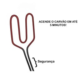 Acendedor de Carvão Elétrico com Alça Fria Multilaser Ce081 - 3