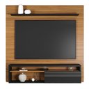 Ver imagem 2 de Painel para Tv até 60 Polegadas Eros 1 Porta Freijó Trend/preto - Pnr Móveis