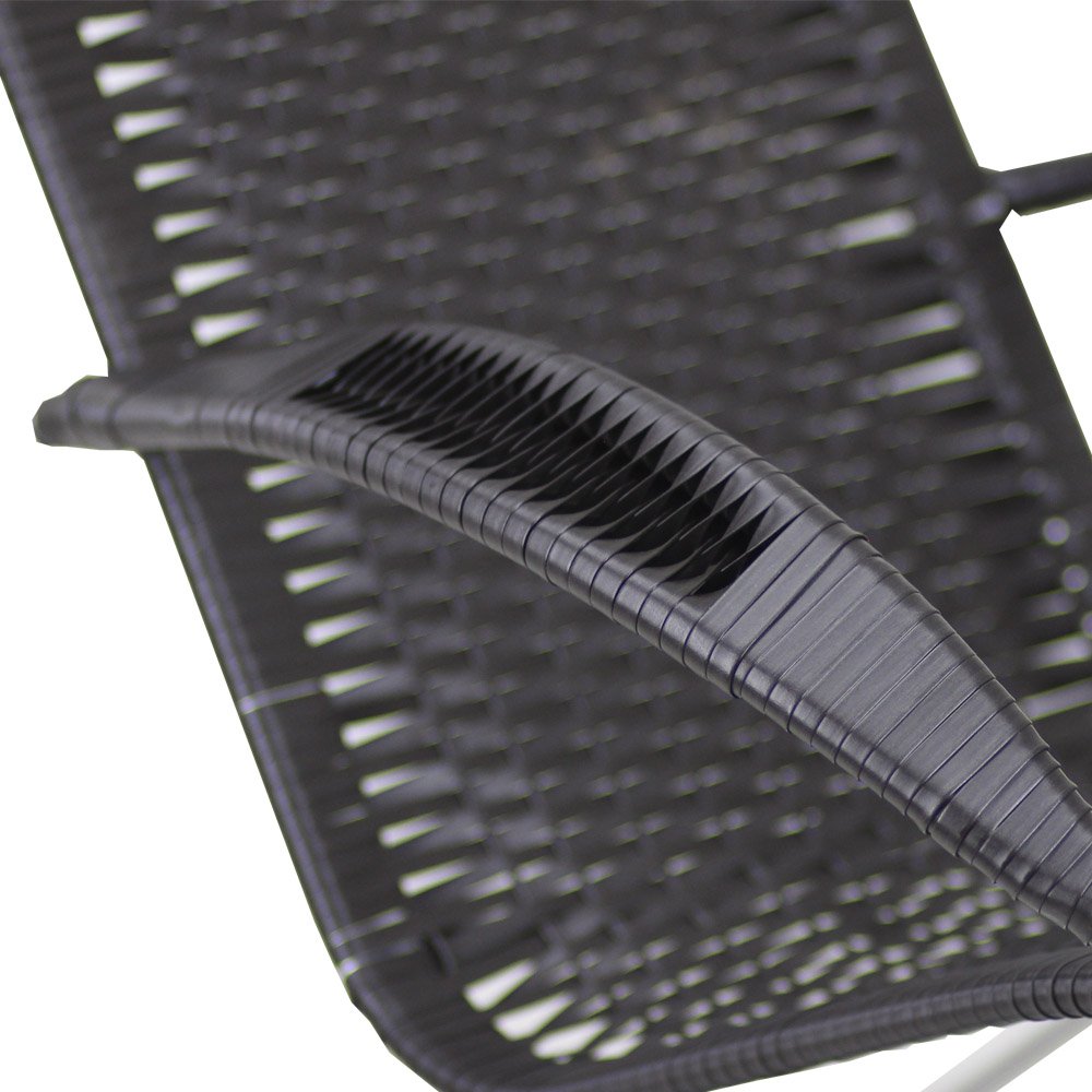 Cadeira de Balanço em Alumínio - Jardim, Área externa, Decoração - Tabaco - 3