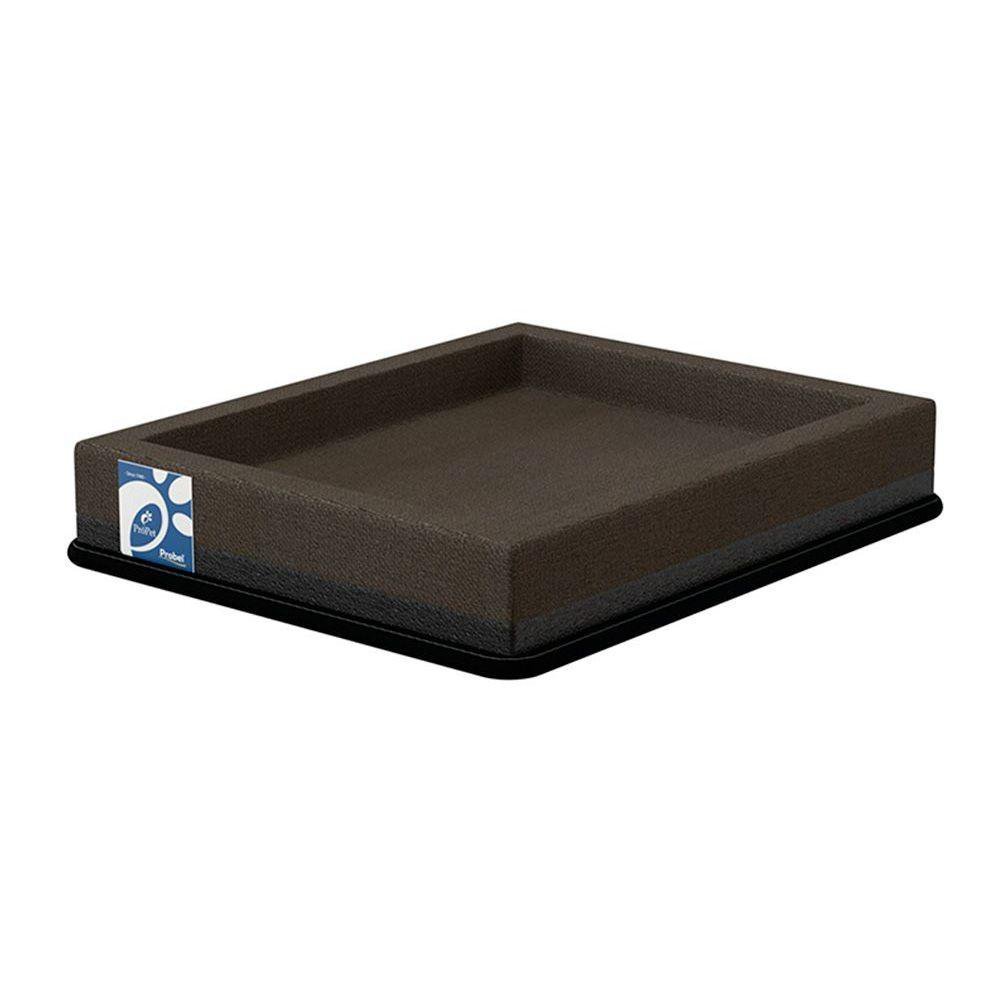 Cama box PET Cachorro / Gato Médio PróPet Foam MarromPreto (75x55x10) - Probel - 2