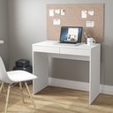 Ver imagem 3 de Escrivaninha Mesa Escritório 90cm 2 Gavetas Tijuca