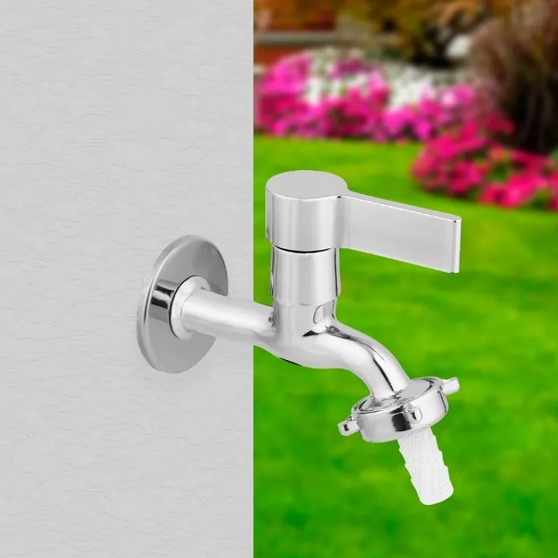 Torneira para Jardim Tanque Metal Alavanca Cromada 1128 C65 Casagrande Mundial - 4
