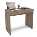 Ver imagem 5 de Escrivaninha Mesa Escritório Tijuca 2 Gavetas 90cm Castanho Marrom