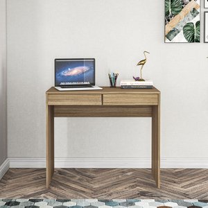 Escrivaninha 90cm 2 Gavetas Tijuca 