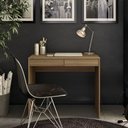 Ver imagem 4 de Escrivaninha Mesa Escritório 90cm 2 Gavetas Tijuca