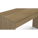 Ver imagem 6 de Mesa para Escritório Lindóia 2 Gavetas 120cm Politorno Castanho