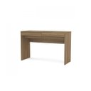 Ver imagem 5 de Mesa para Escritório Lindóia 2 Gavetas 120cm Politorno Castanho