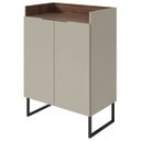 Ver imagem 1 de Buffet Lopas Áries Imbuia Naturale com Off-White Imbuia Naturale com Off-White