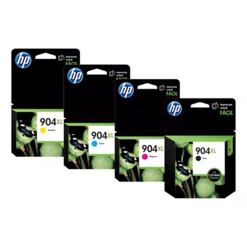 Cartucho de Tinta Hp 904xl T6m16a T6m04 Kit 4 Und Officejet Pro 6970 Original
