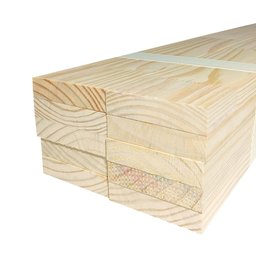 10 Sarrafos de Madeira Tábuas para Construção e Projetos Bricolagem - 9,5x2x120cm - 2