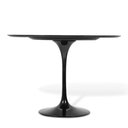 Ver imagem 2 de Mesa de Jantar Tulipa Saarinen Redonda 140 Cm Tampo Jade Cores Preto