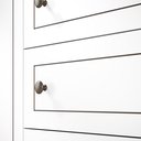 Ver imagem 5 de Guarda-Roupa Infantil 6 Portas 4 Gavetas Americano Branco
