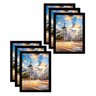 Kit 6 Porta Retrato Molduras 30x40 Preto - 1