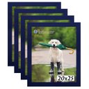 Ver imagem 1 de Kit 4 Porta Retrato Molduras 20x25 Azul