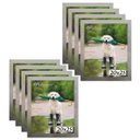 Ver imagem 1 de Kit 8 Porta Retrato Molduras 20x25 Prateado