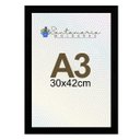 Ver imagem 2 de Kit 4 Porta Retrato Molduras A3 30x42 Preto