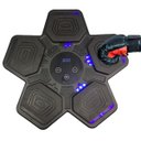Ver imagem 1 de Maquina Boxe Bater Soco Pancada Interativo Alivia Estresse 5 Modos Som Inteligente Parede Treino Fit
