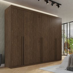 Guarda-roupa Casal 6 Portas 8 Gavetas Florianópolis 100% MDF  - 1