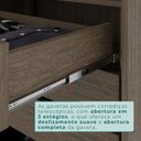 Ver mais imagens de Guarda-roupa Casal 6 Portas 8 Gavetas Florianópolis 100% MDF 