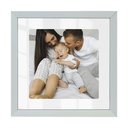 Ver imagem 3 de Kit 6 Quadros Porta Retrato Foto 15x15 Paspatur Branca 20x20