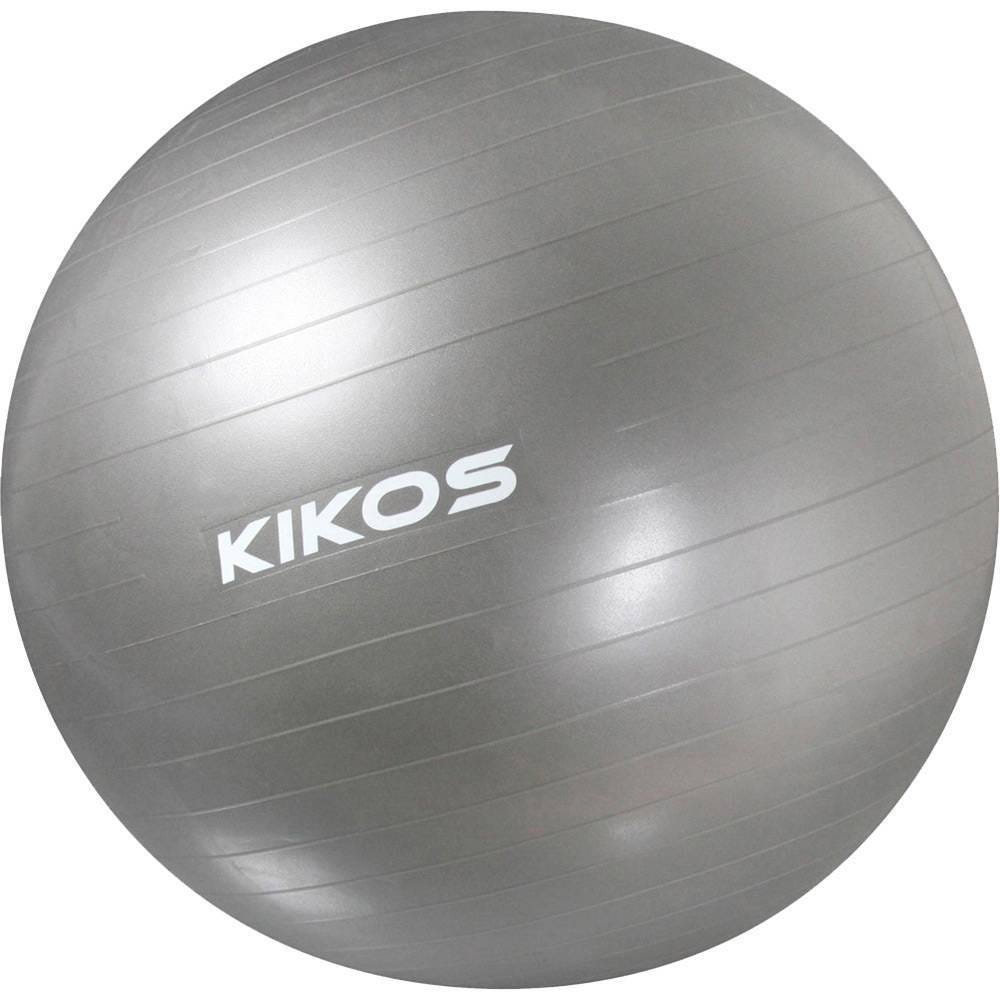 Bola de Ginástica Kikos Fitball 75 cm Cinza
