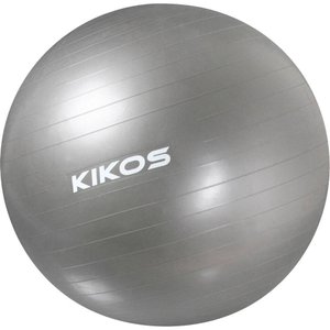 Bola de Ginástica Kikos Fitball 75 cm Cinza