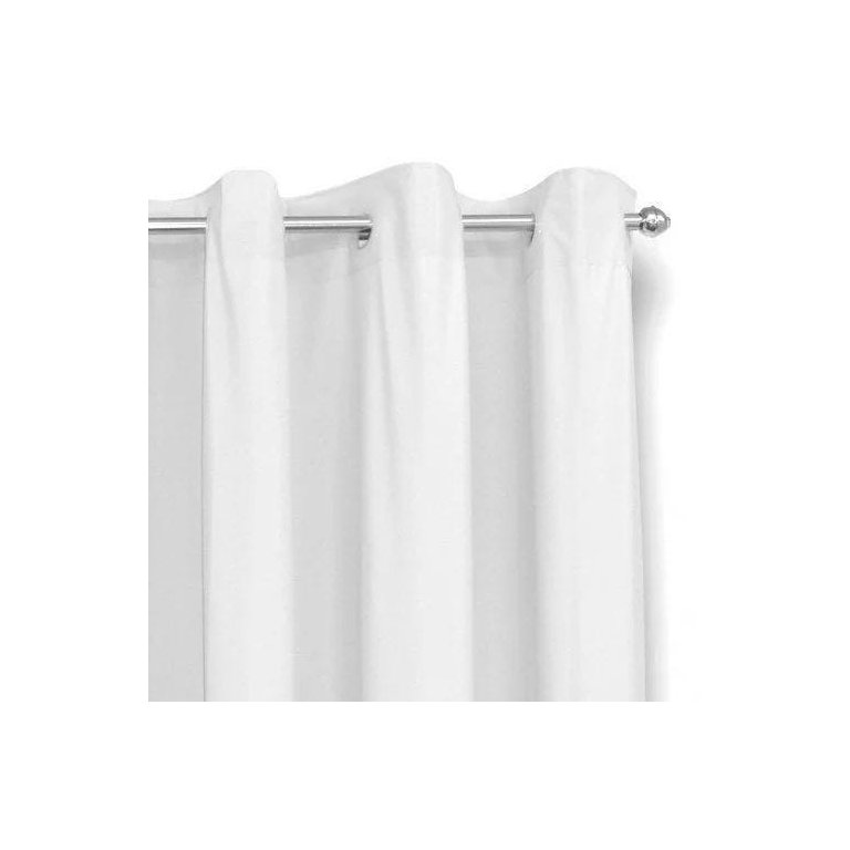 Cortina Corta Luz Blackout PVC 1,40x1,80 Branca Admirare