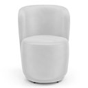 Ver imagem 6 de Poltrona Orgânica Decorativa Living Molly Couríssimo Branco - Desk Design