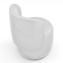 Ver imagem 7 de Poltrona Orgânica Decorativa Living Molly Couríssimo Branco - Desk Design