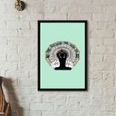 Ver imagem 2 de Quadro Be The Change You Wish To See 33x24cm:Madeira branca