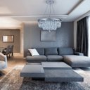 Ver imagem 2 de Lustre/pendente de Cristal Legítimo Led Ingrid 36w 3000k Startec - Design Moderno Quarto/sala Jantar