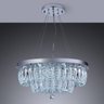 Lustre/pendente de Cristal Legítimo Led Ingrid 36w 3000k Startec - Design Moderno Quarto/sala Jantar - 3