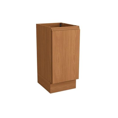 Gabinete de Cozinha Modulado Balcão Ciela R622 com 1 Porta sem Tampo 40cm Canela - Kappesberg