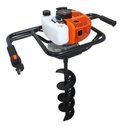 Ver imagem 2 de Perfurador de Solo a Gasolina Vulcan Vps520 S 52cc 2,5hp Broca 80x15cm + Alongador 60cm + Acessórios