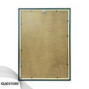 Ver imagem 3 de Moldura 30x45cm com Vidro e Fundo para Quadros Fotos Imagens Decoração Certiciados Quarto Sala:preto