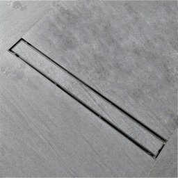 Ralo Linear Inox Invisivel Oculto Retangular 80 Cm - 2 Ralo Linear Inox Invisivel Oculto Retangular 80 Cm - 2