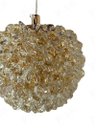 Ver imagem 2 de Pendente Globo Dourado com Cristais 12cm 1g9 15743-pl