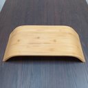 Ver imagem 4 de Bandeja Home Office Home&co Retangular Bambu 10x54x24cm Natural Café da Manhã