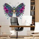 Ver imagem 3 de Adesivo de Parede Borboleta Mandala-Especial 85x120cm