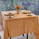 Ver mais imagens de Toalha de Mesa Algodão Cru Caramelo Rustic Retangular 150 x 300