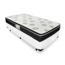 Ver imagem 1 de Cama Box Solteiro + Colchão de Molas Ortobom Physical Nanolastic 88x188x58cm