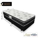 Ver imagem 2 de Cama Box Solteiro + Colchão de Molas Ortobom Physical Nanolastic 88x188x58cm