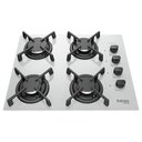 Ver imagem 1 de Cooktop 4 Bocas à Gás Vitrum Superautomático Itatiaia Bivolt