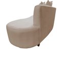 Ver imagem 5 de Namoradeira Sofá Feijão Suria Orgânica Suede Bege