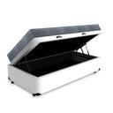 Ver imagem 3 de Cama Box Baú Solteiro + Colchão Ortopédico D33 Ortobom Iso 100 88x188x60cm