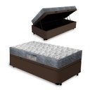 Ver imagem 1 de Cama Box Baú Solteiro + Colchão Ortopédico D33 Ortobom Iso 100 88x188x60cm