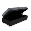 Ver imagem 3 de Cama Box Baú com Colchão de Espuma D33 Ortobom ISO 100 Solteiro 88cm
